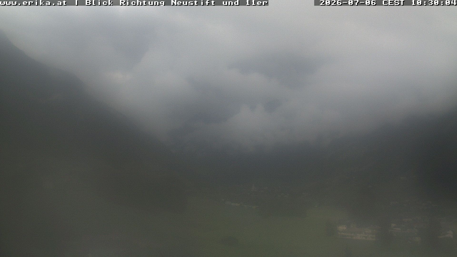 Archiv Foto Webcam Neustift: Blick vom Hotel Erika