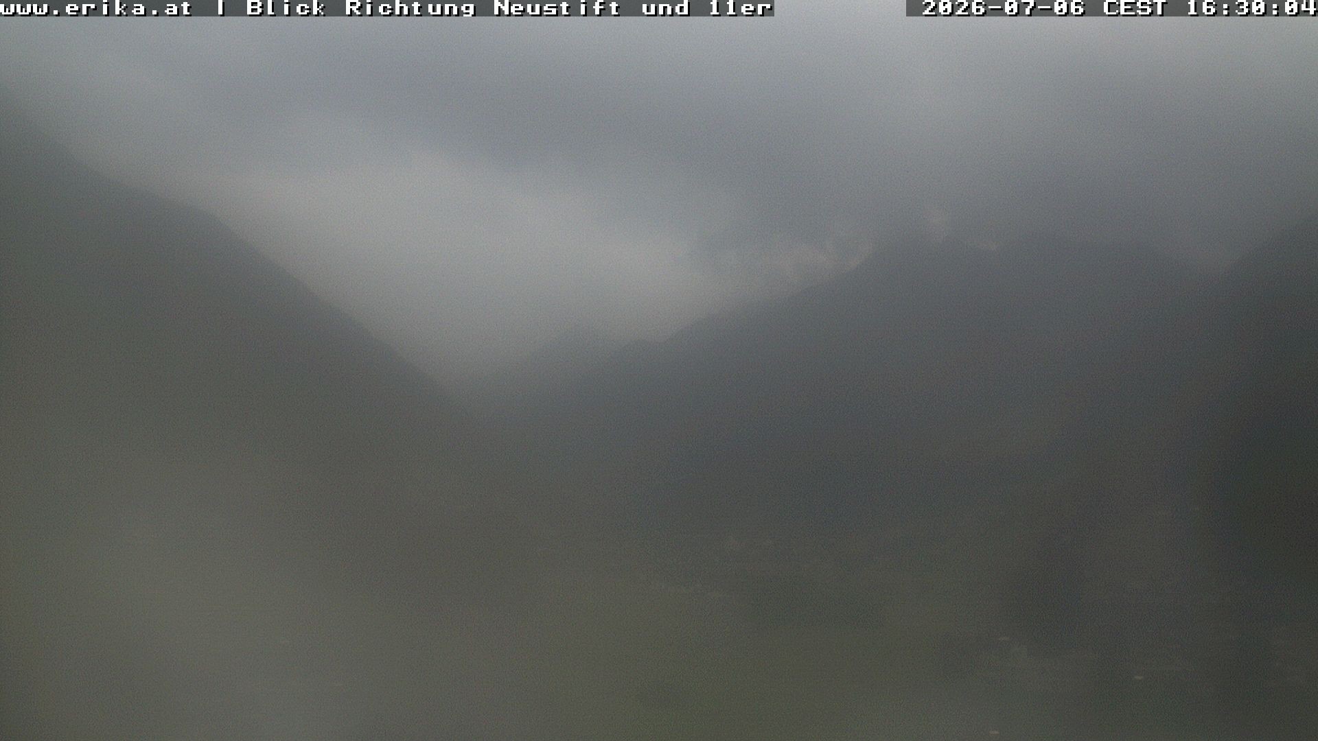 Archiv Foto Webcam Neustift: Blick vom Hotel Erika