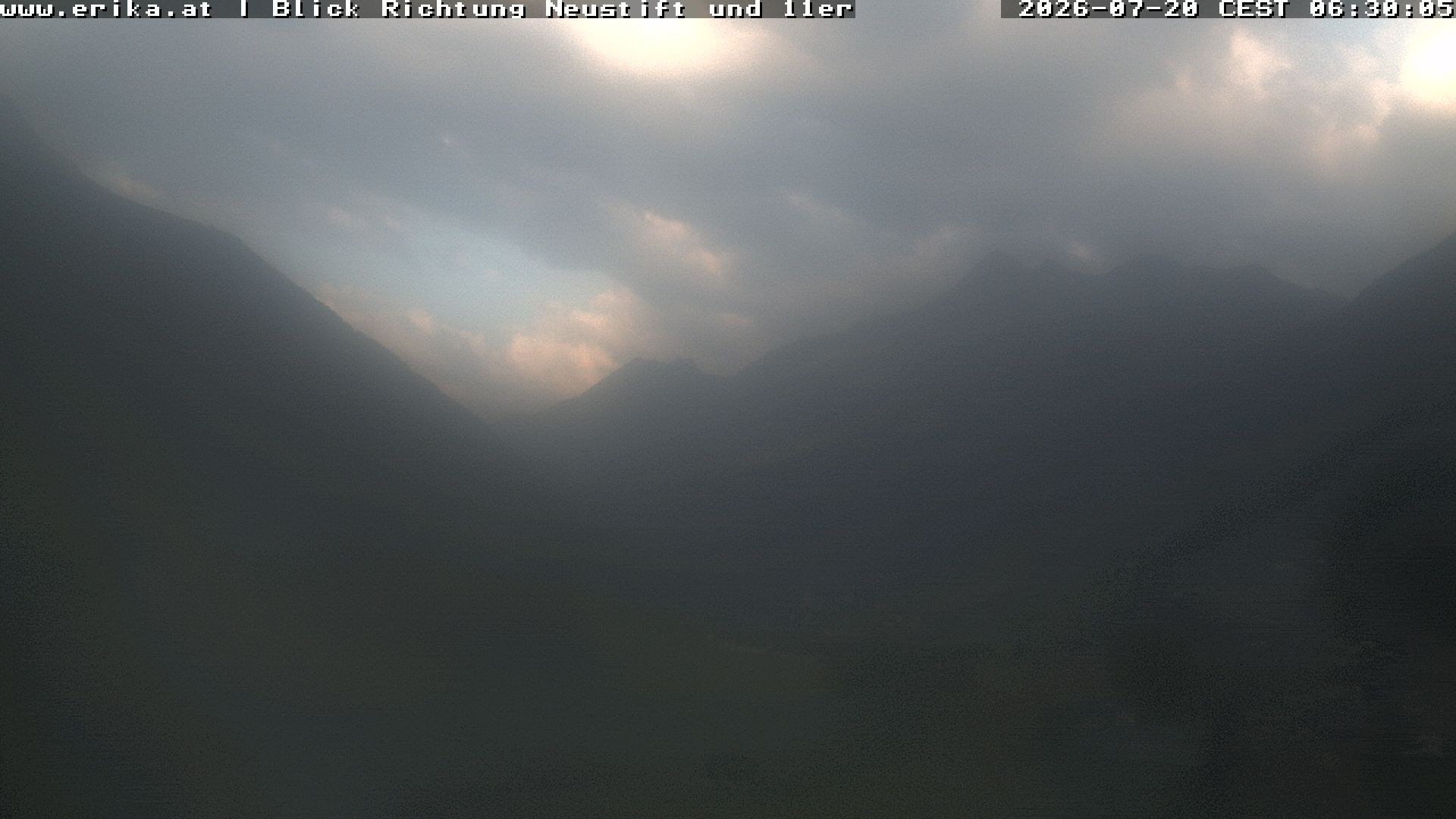 Archiv Foto Webcam Neustift: Blick vom Hotel Erika