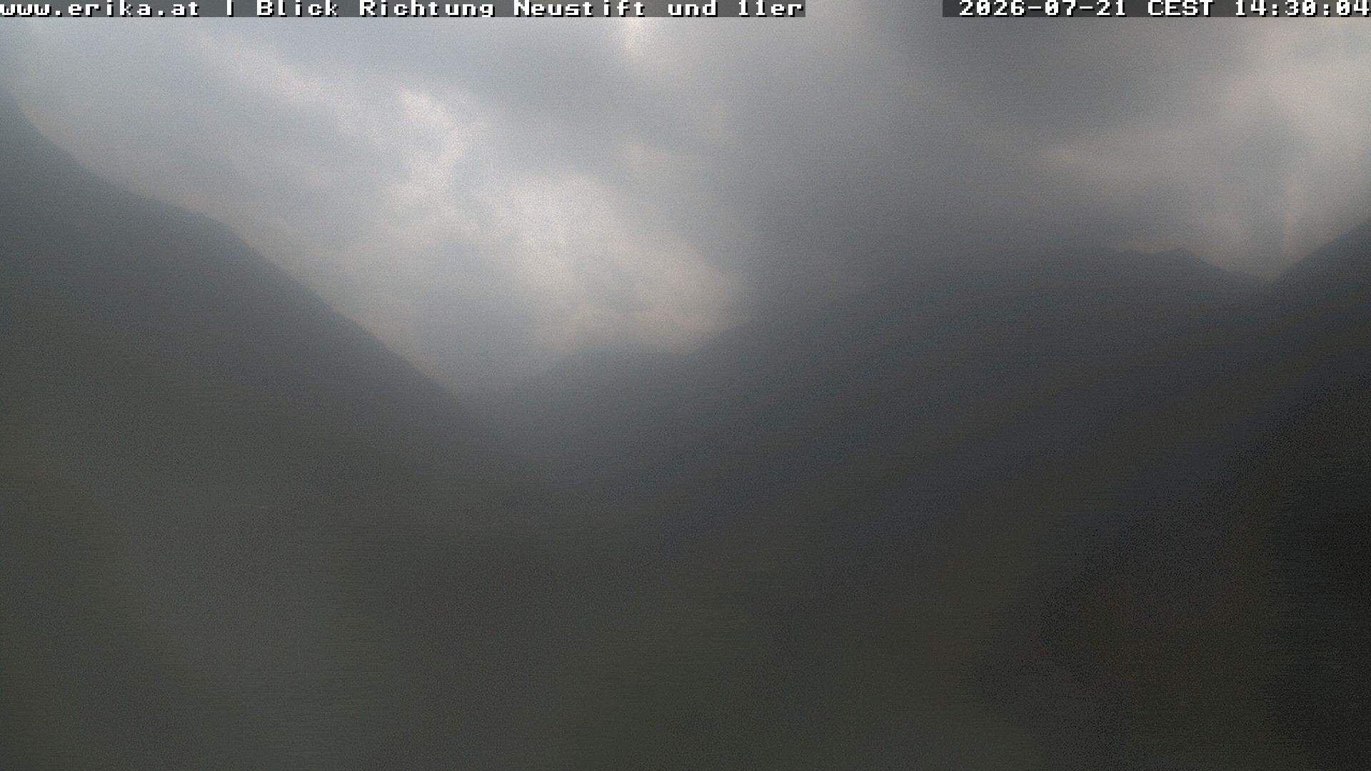 Archiv Foto Webcam Neustift: Blick vom Hotel Erika