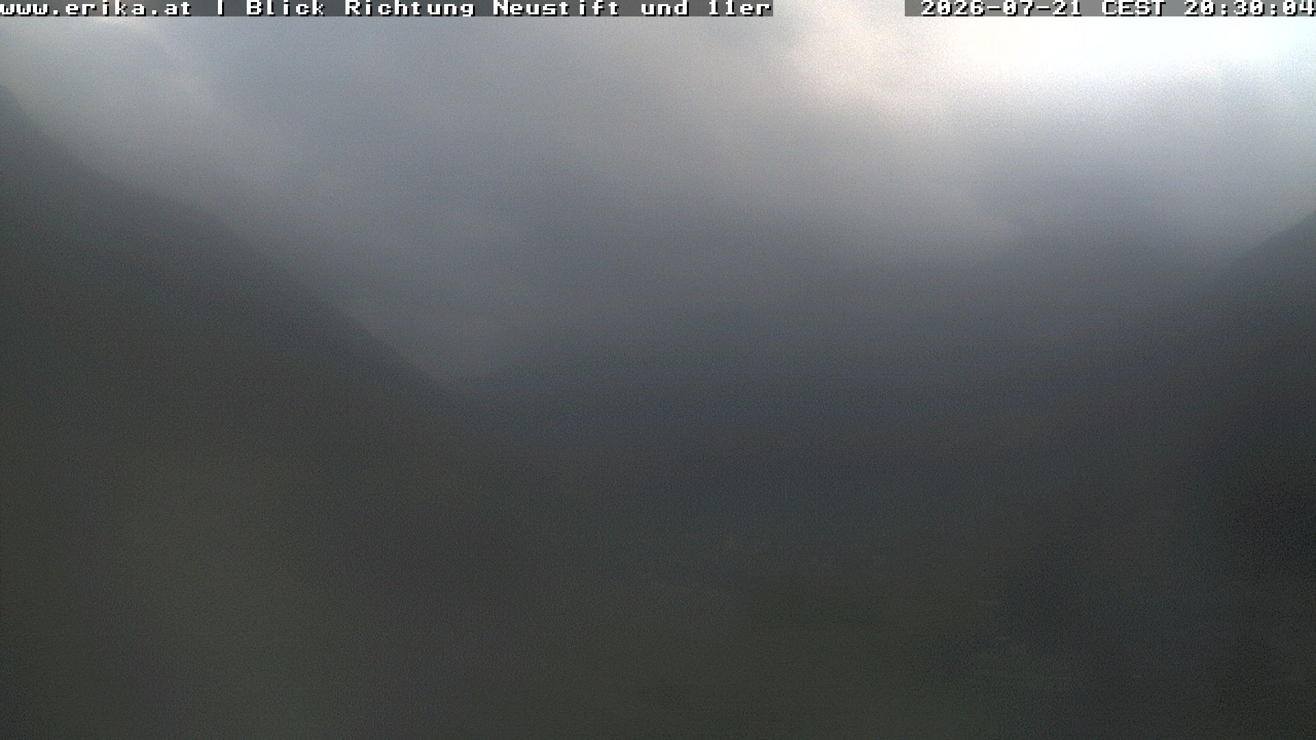 Archiv Foto Webcam Neustift: Blick vom Hotel Erika