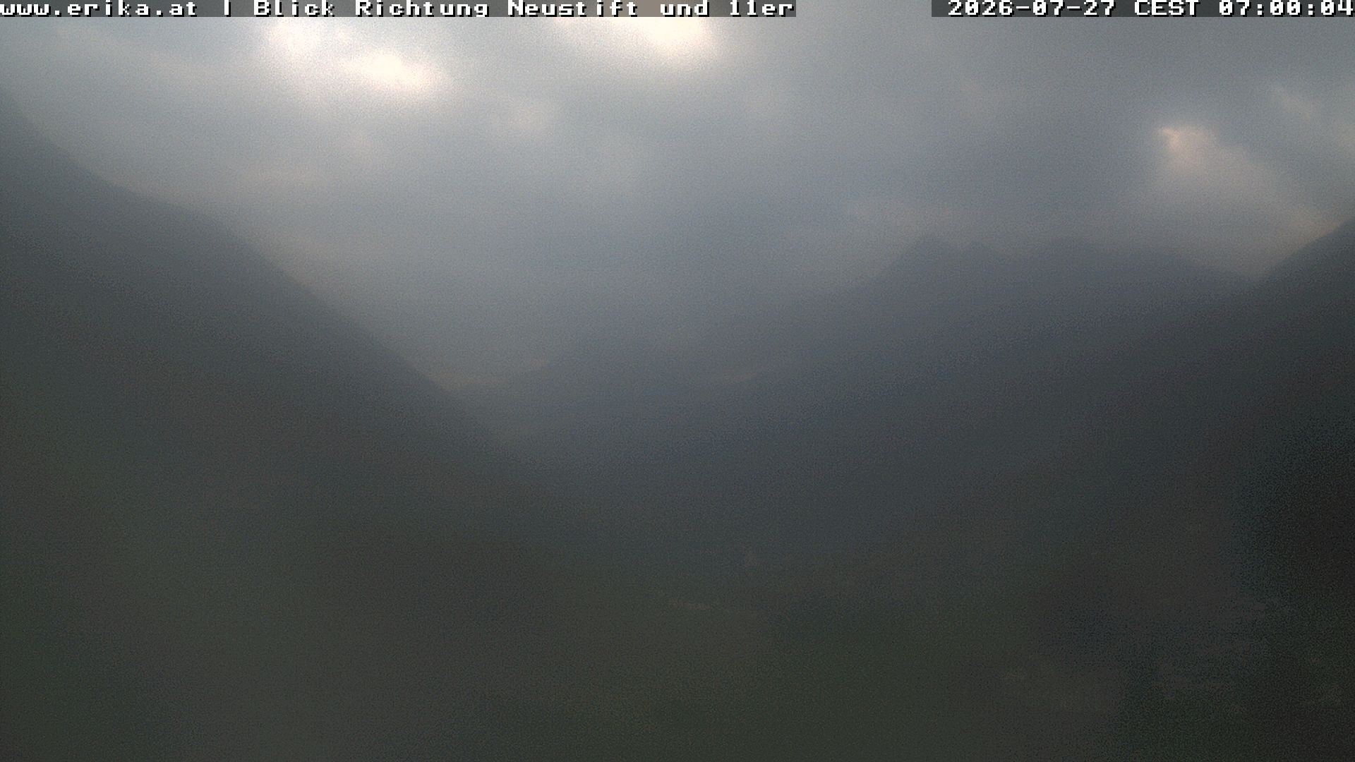 Archiv Foto Webcam Neustift: Blick vom Hotel Erika