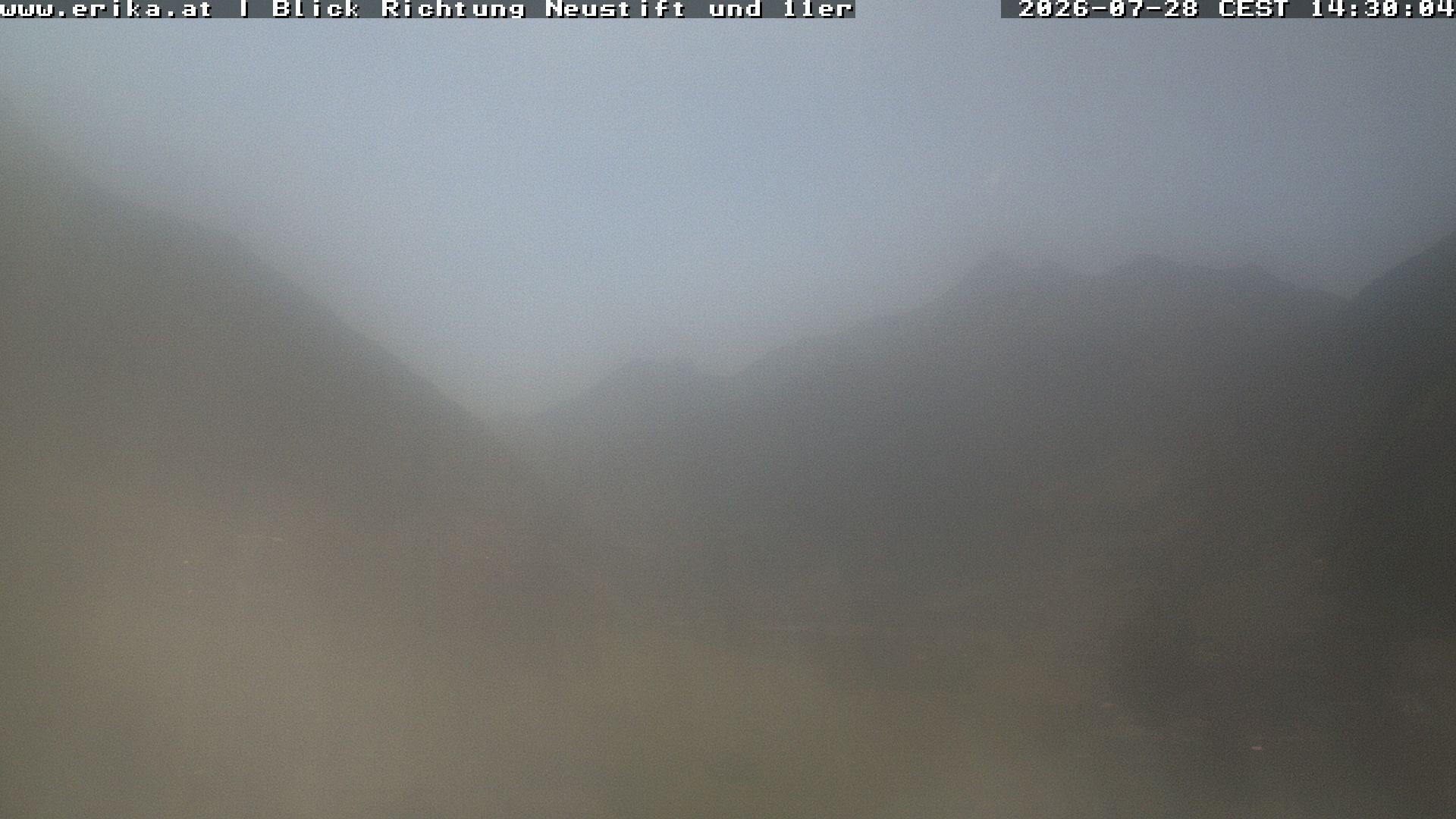 Archiv Foto Webcam Neustift: Blick vom Hotel Erika