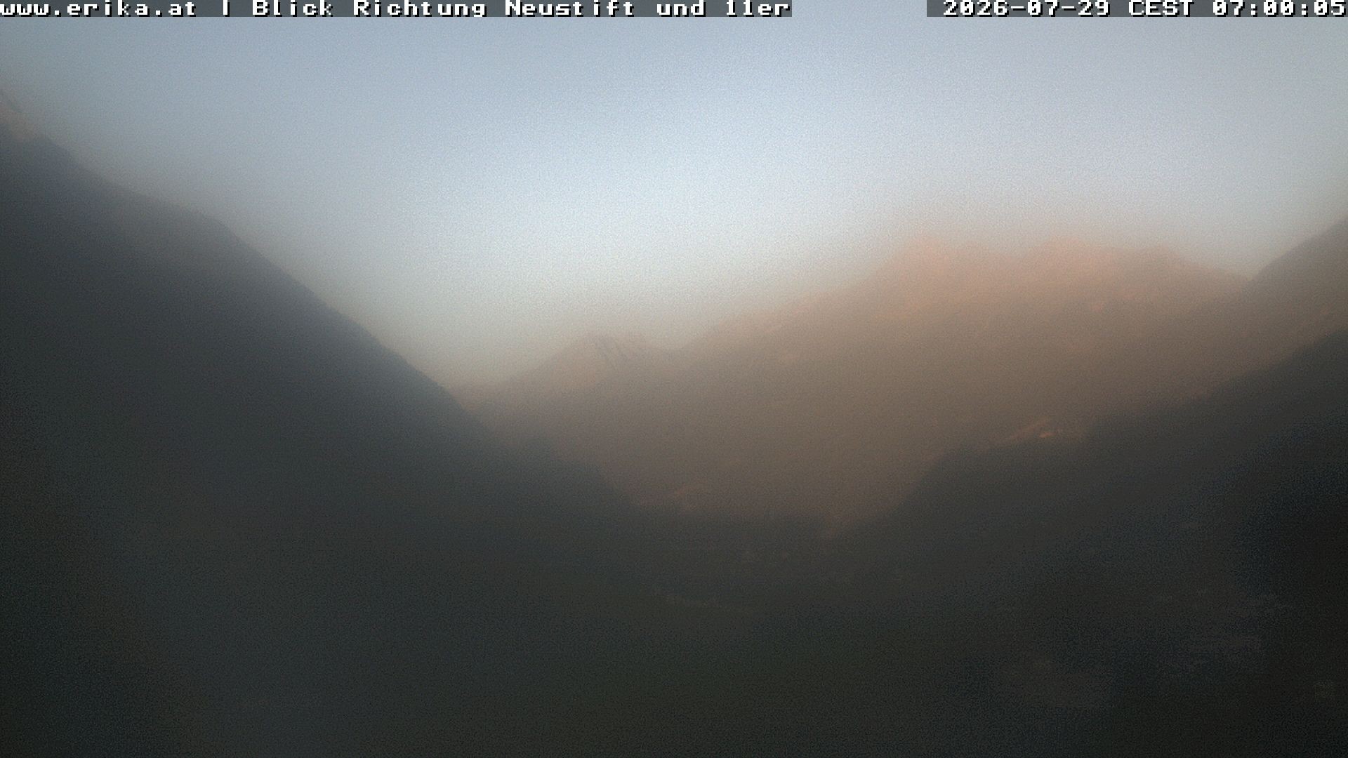 Archiv Foto Webcam Neustift: Blick vom Hotel Erika