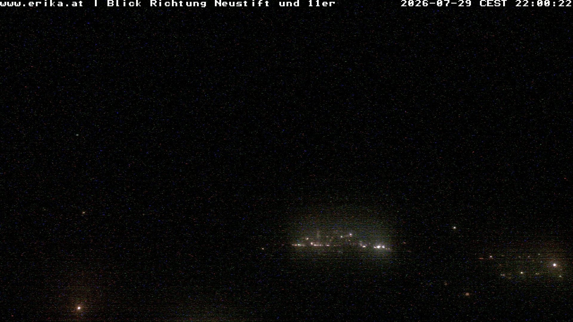 Archiv Foto Webcam Neustift: Blick vom Hotel Erika