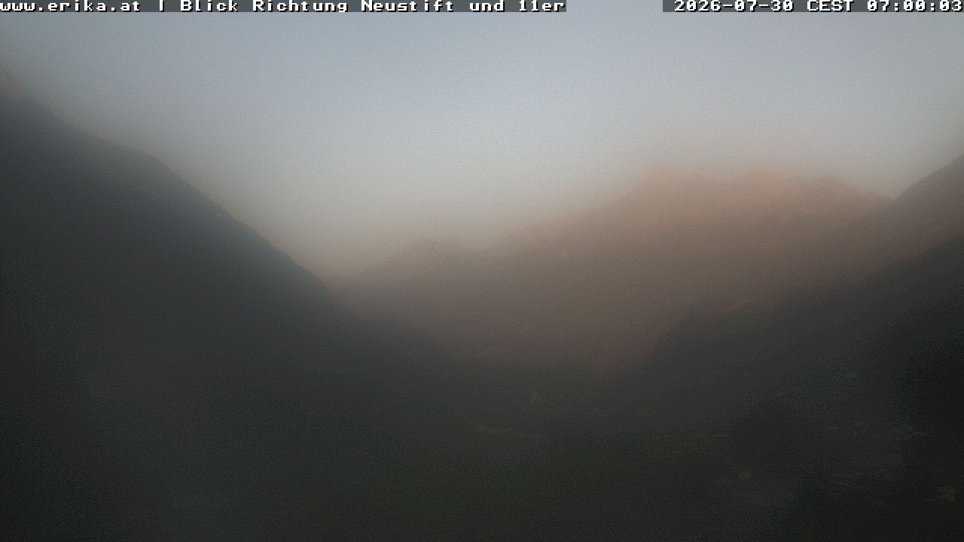 Archiv Foto Webcam Neustift: Blick vom Hotel Erika