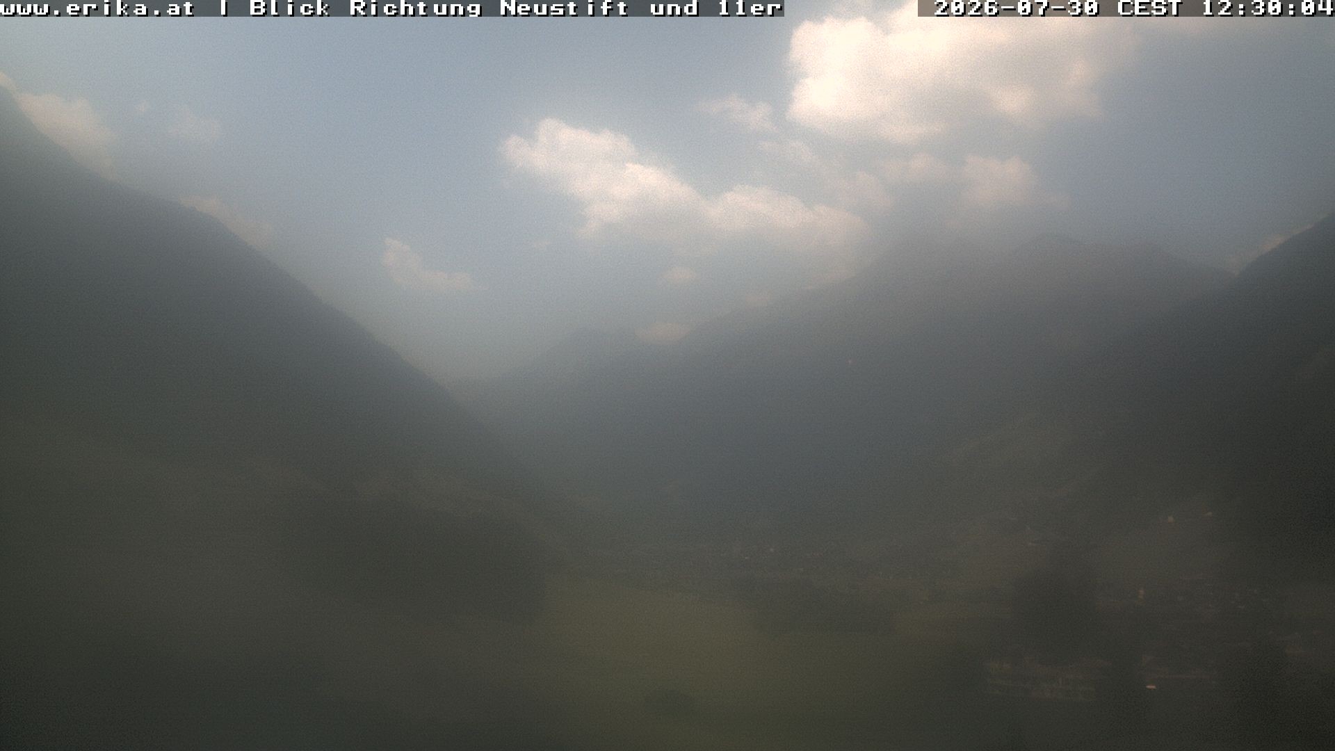 Archiv Foto Webcam Neustift: Blick vom Hotel Erika
