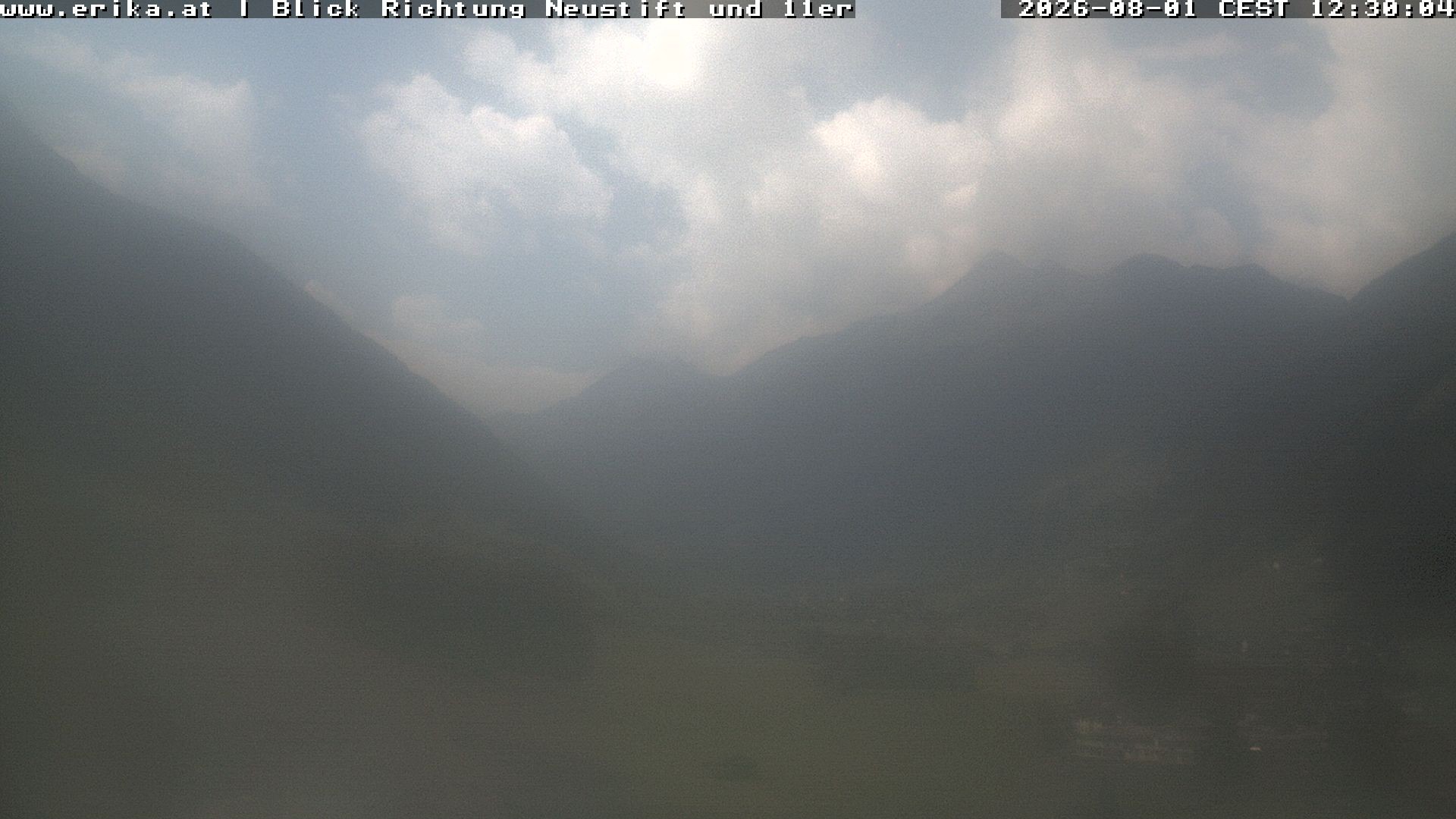 Archiv Foto Webcam Neustift: Blick vom Hotel Erika