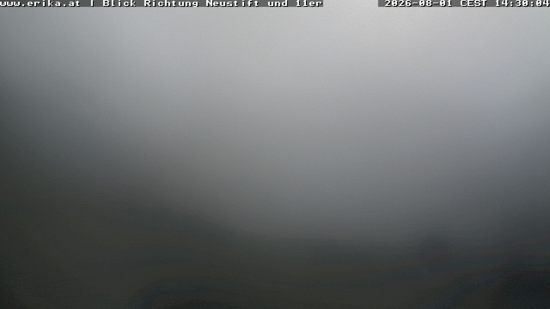 Archiv Foto Webcam Neustift: Blick vom Hotel Erika