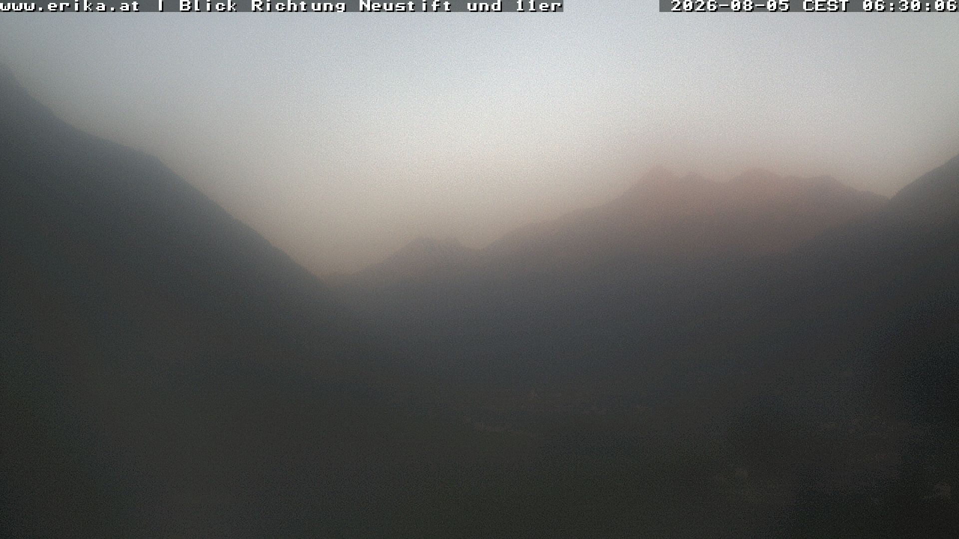 Archiv Foto Webcam Neustift: Blick vom Hotel Erika