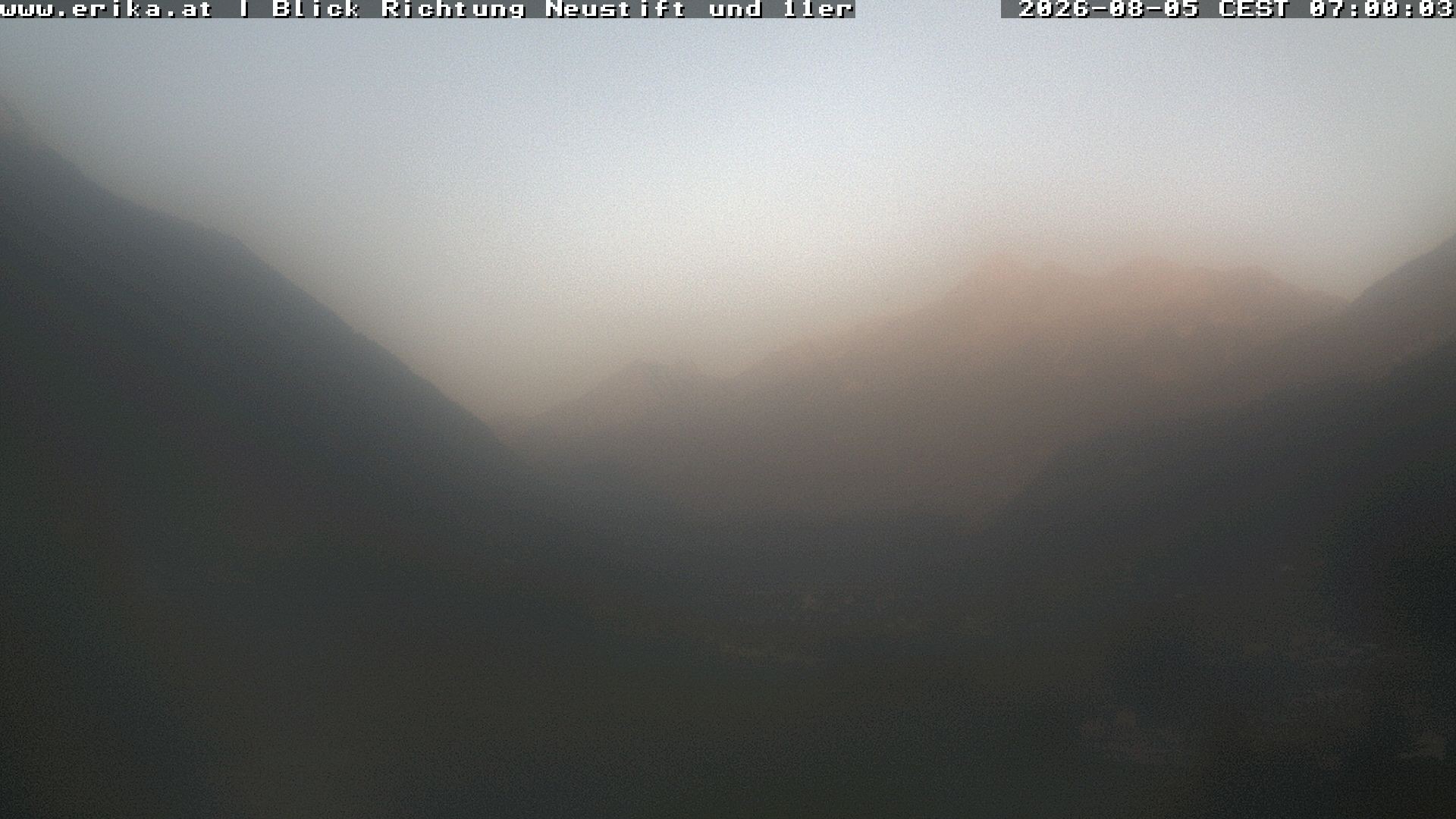 Archiv Foto Webcam Neustift: Blick vom Hotel Erika
