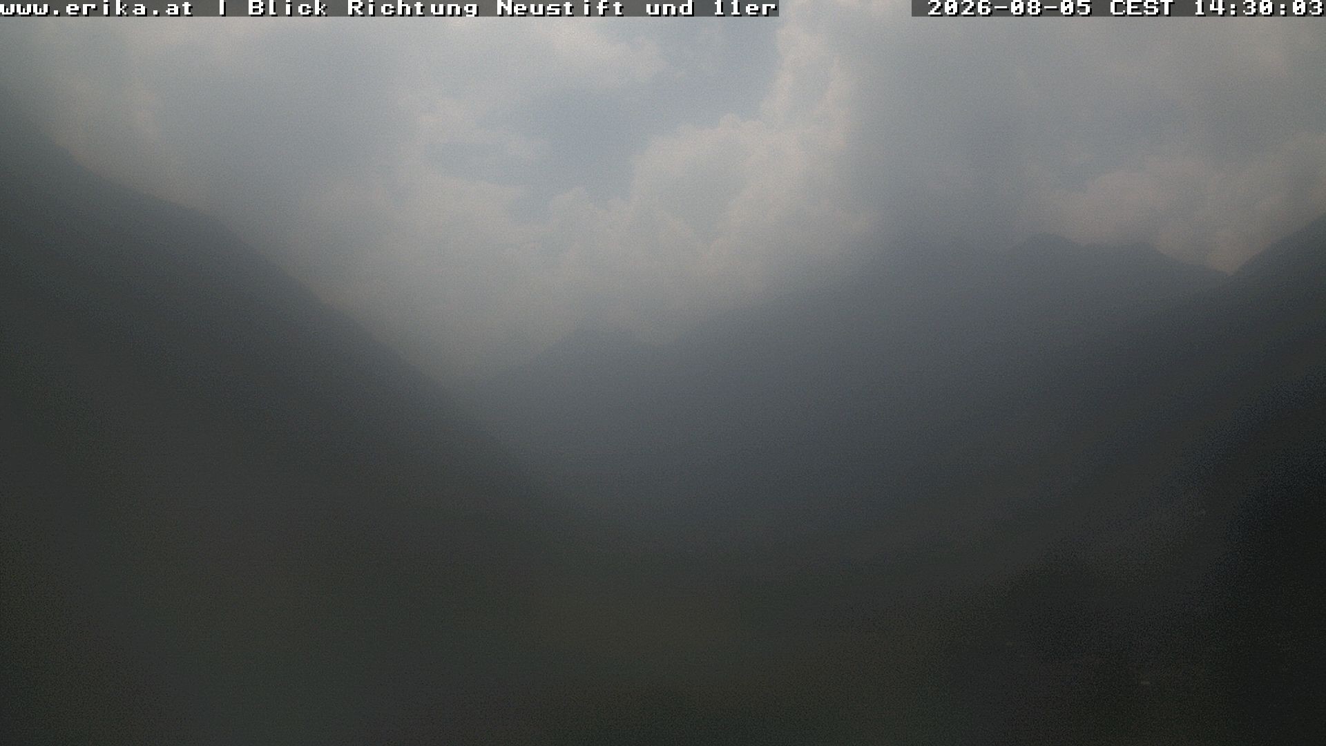 Archiv Foto Webcam Neustift: Blick vom Hotel Erika