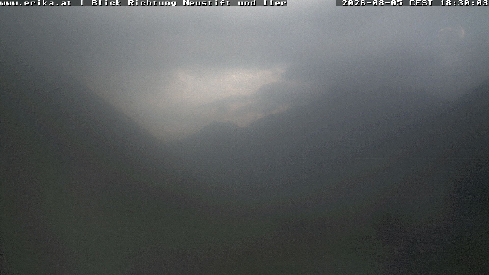 Archiv Foto Webcam Neustift: Blick vom Hotel Erika