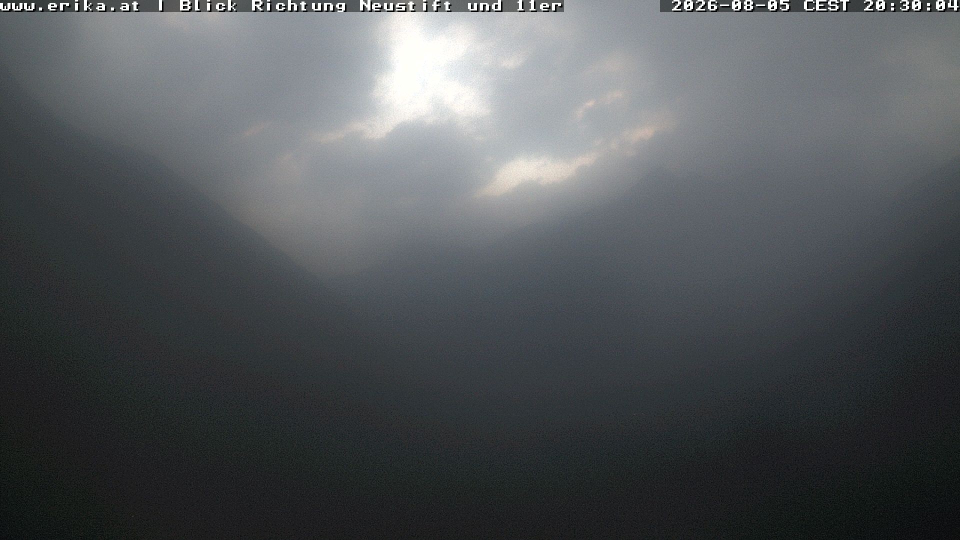 Archiv Foto Webcam Neustift: Blick vom Hotel Erika