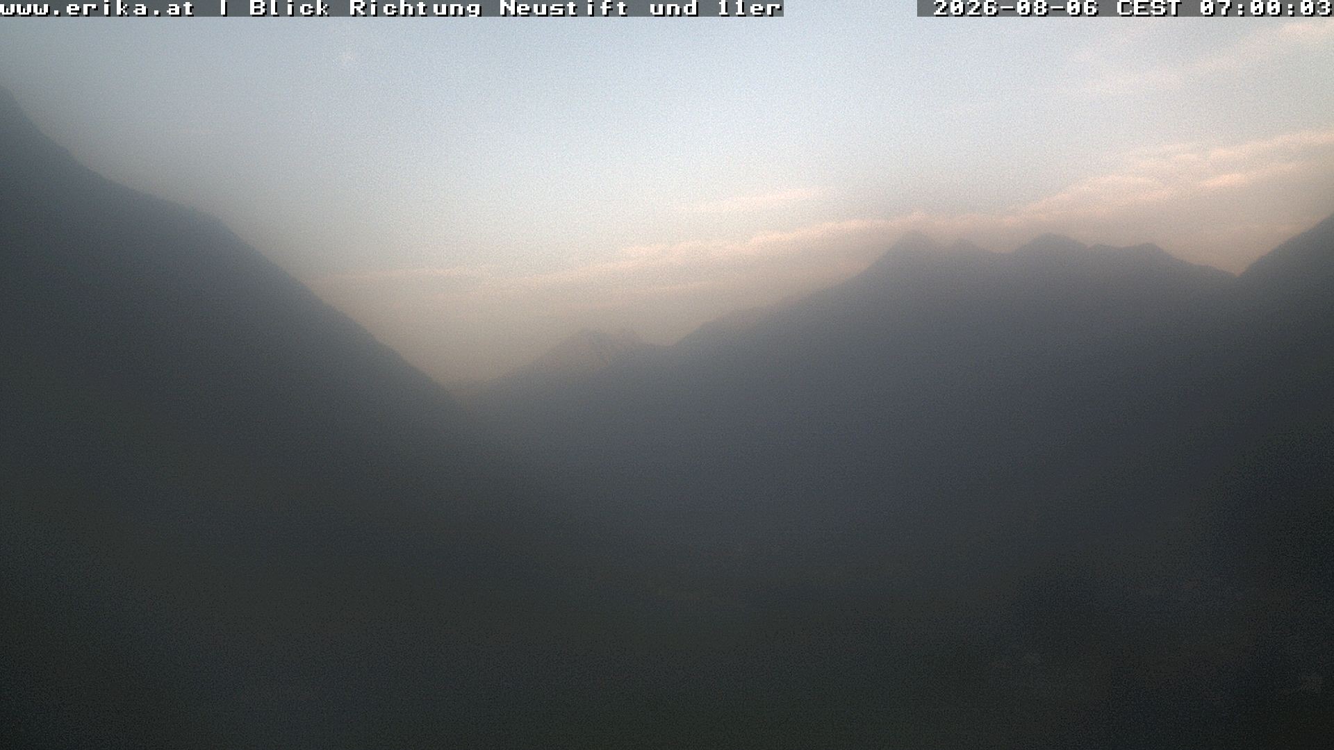 Archiv Foto Webcam Neustift: Blick vom Hotel Erika