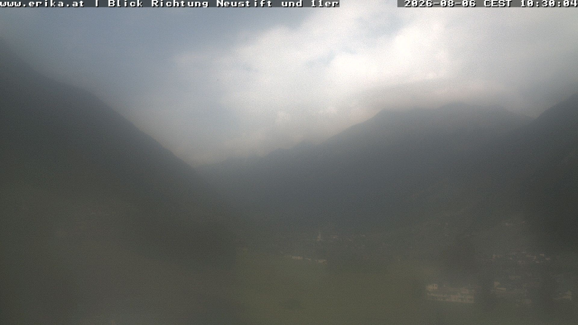 Archiv Foto Webcam Neustift: Blick vom Hotel Erika