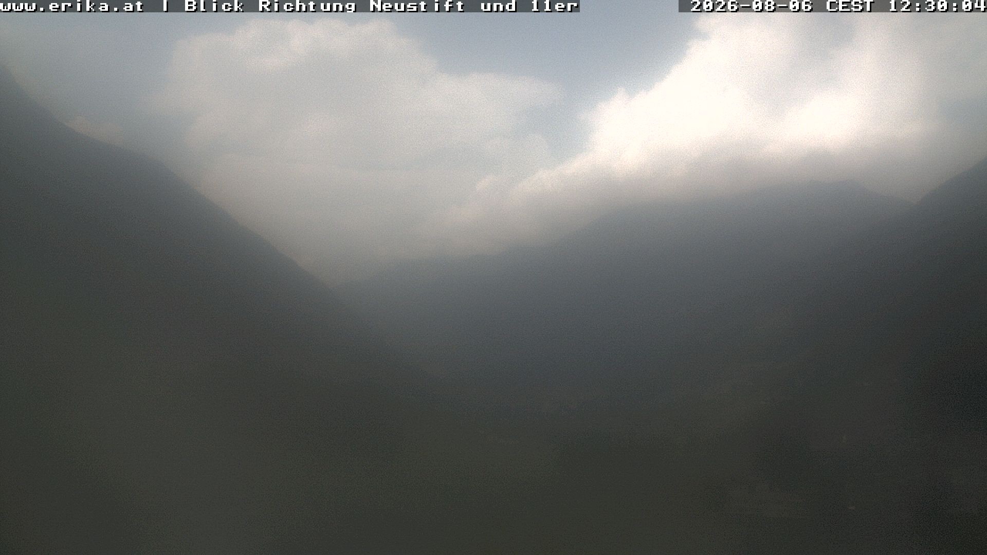 Archiv Foto Webcam Neustift: Blick vom Hotel Erika