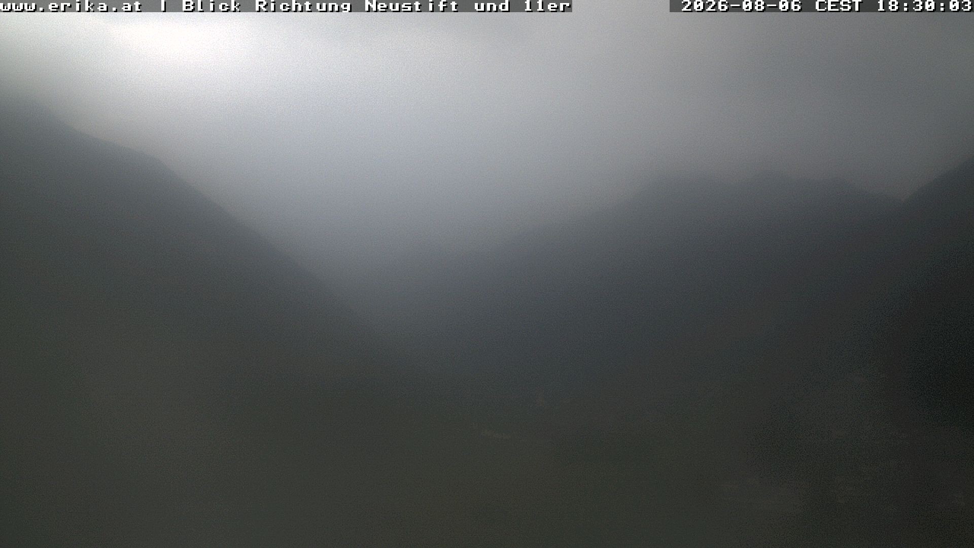 Archiv Foto Webcam Neustift: Blick vom Hotel Erika