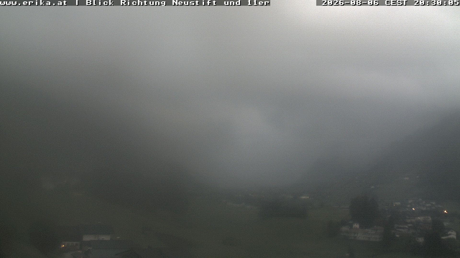 Archiv Foto Webcam Neustift: Blick vom Hotel Erika