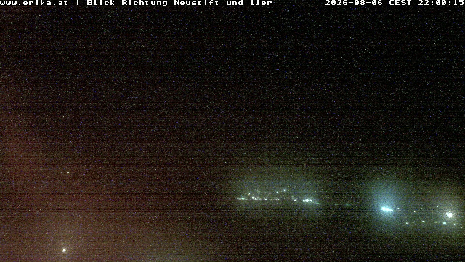 Archiv Foto Webcam Neustift: Blick vom Hotel Erika