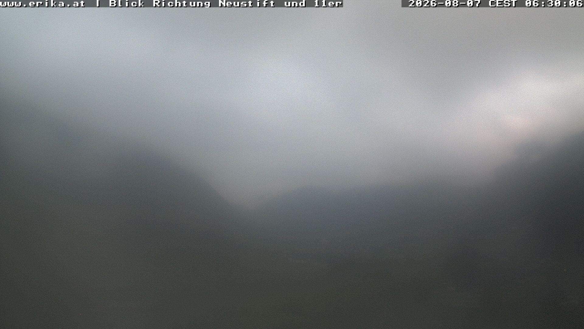 Archiv Foto Webcam Neustift: Blick vom Hotel Erika