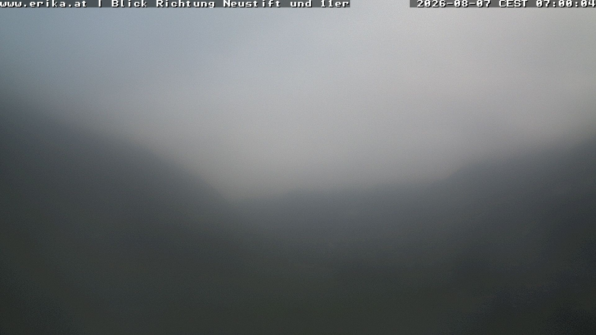 Archiv Foto Webcam Neustift: Blick vom Hotel Erika