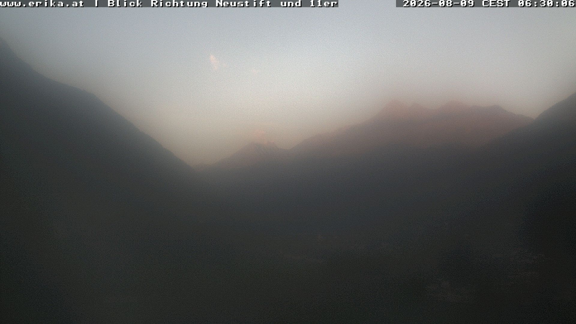 Archiv Foto Webcam Neustift: Blick vom Hotel Erika