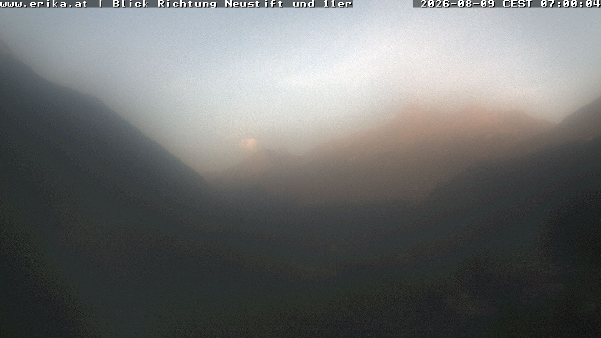 Archiv Foto Webcam Neustift: Blick vom Hotel Erika