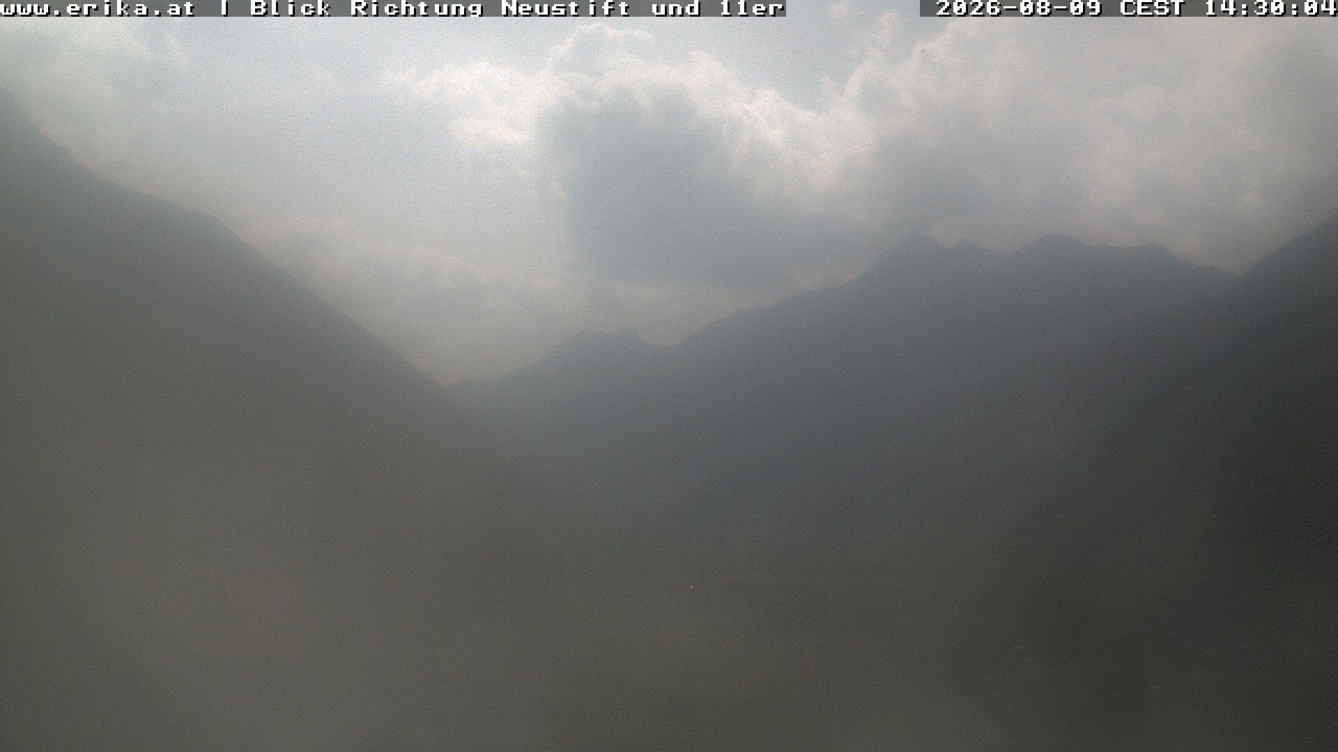 Archiv Foto Webcam Neustift: Blick vom Hotel Erika