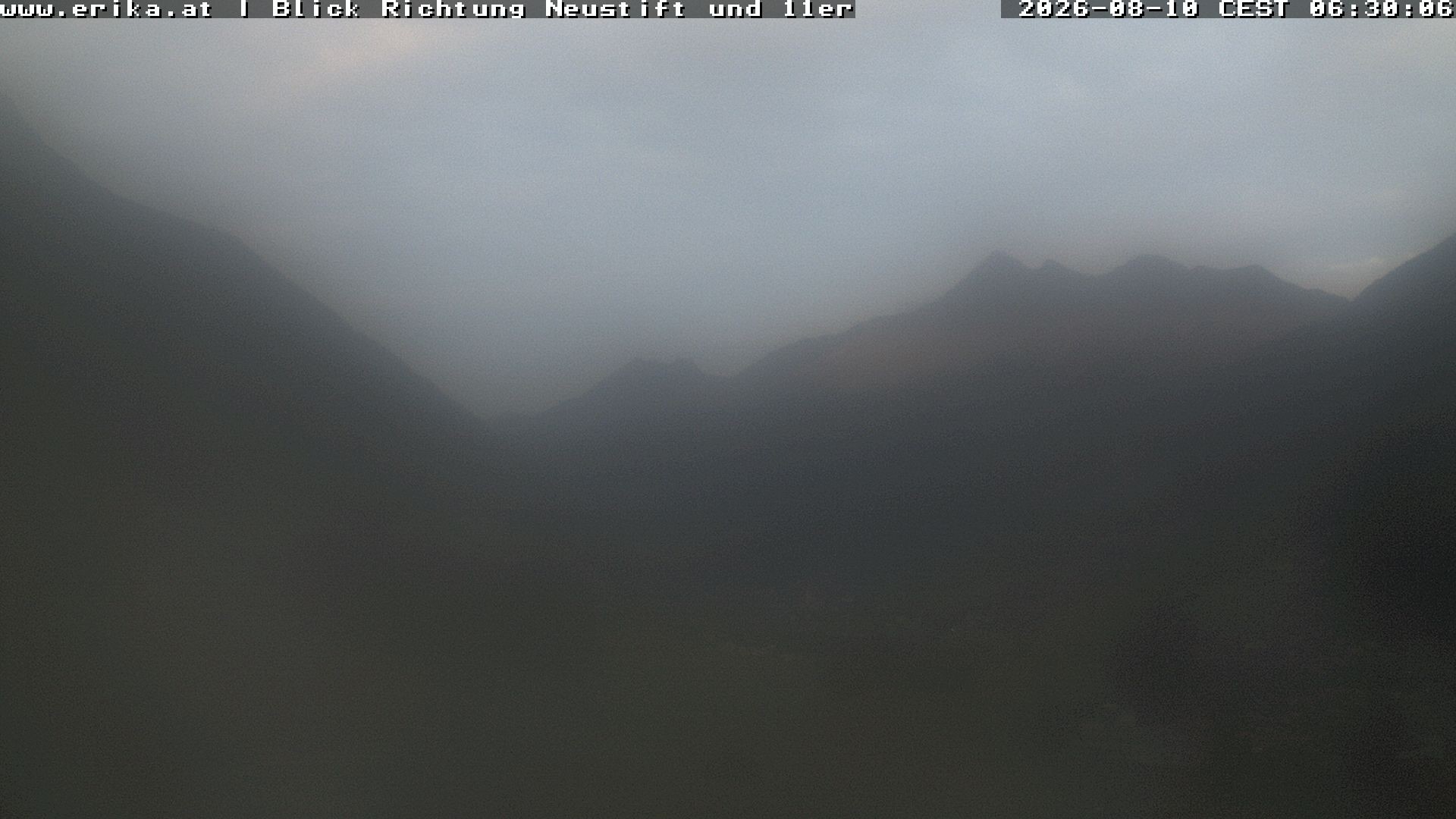 Archiv Foto Webcam Neustift: Blick vom Hotel Erika