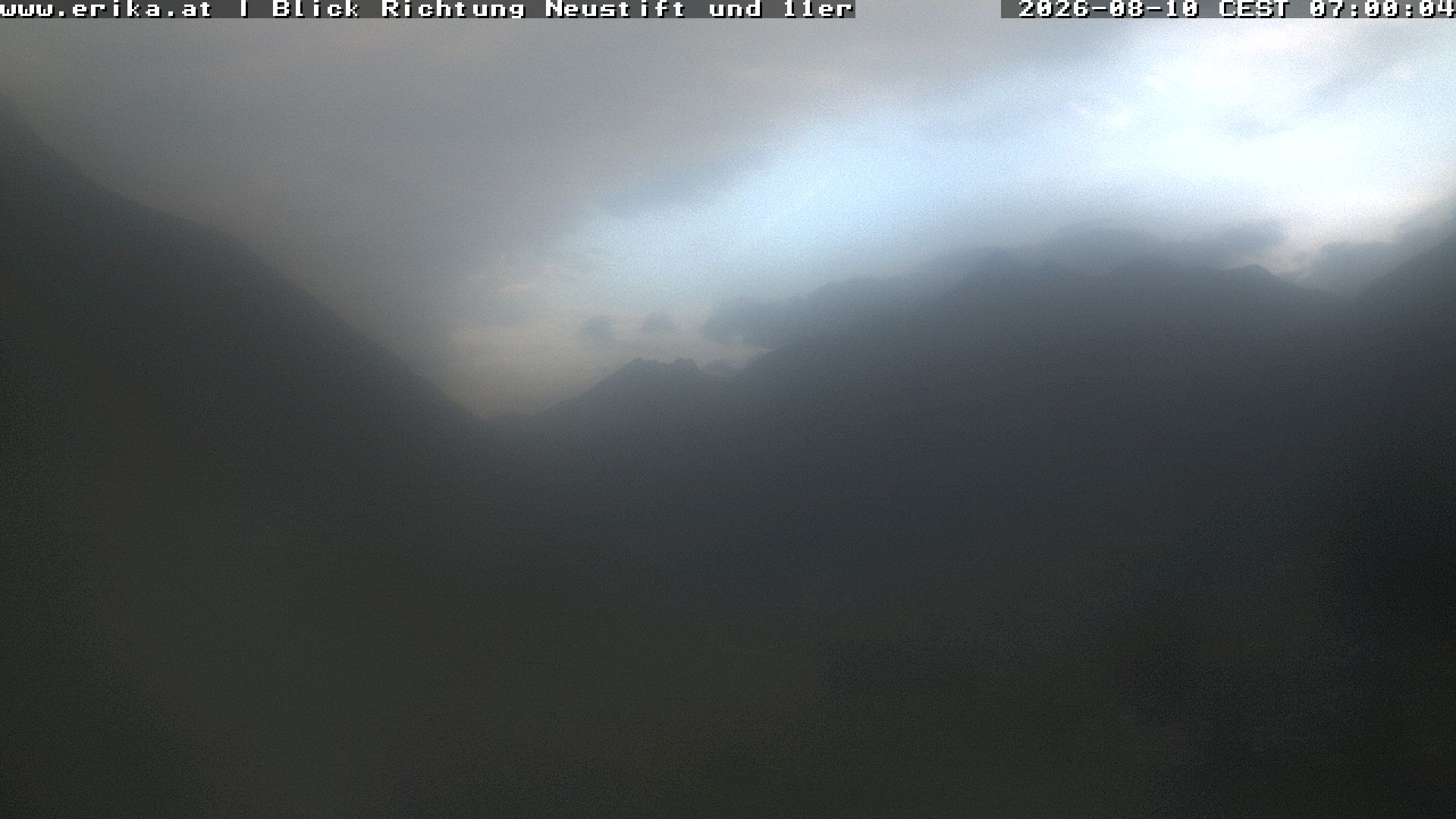 Archiv Foto Webcam Neustift: Blick vom Hotel Erika