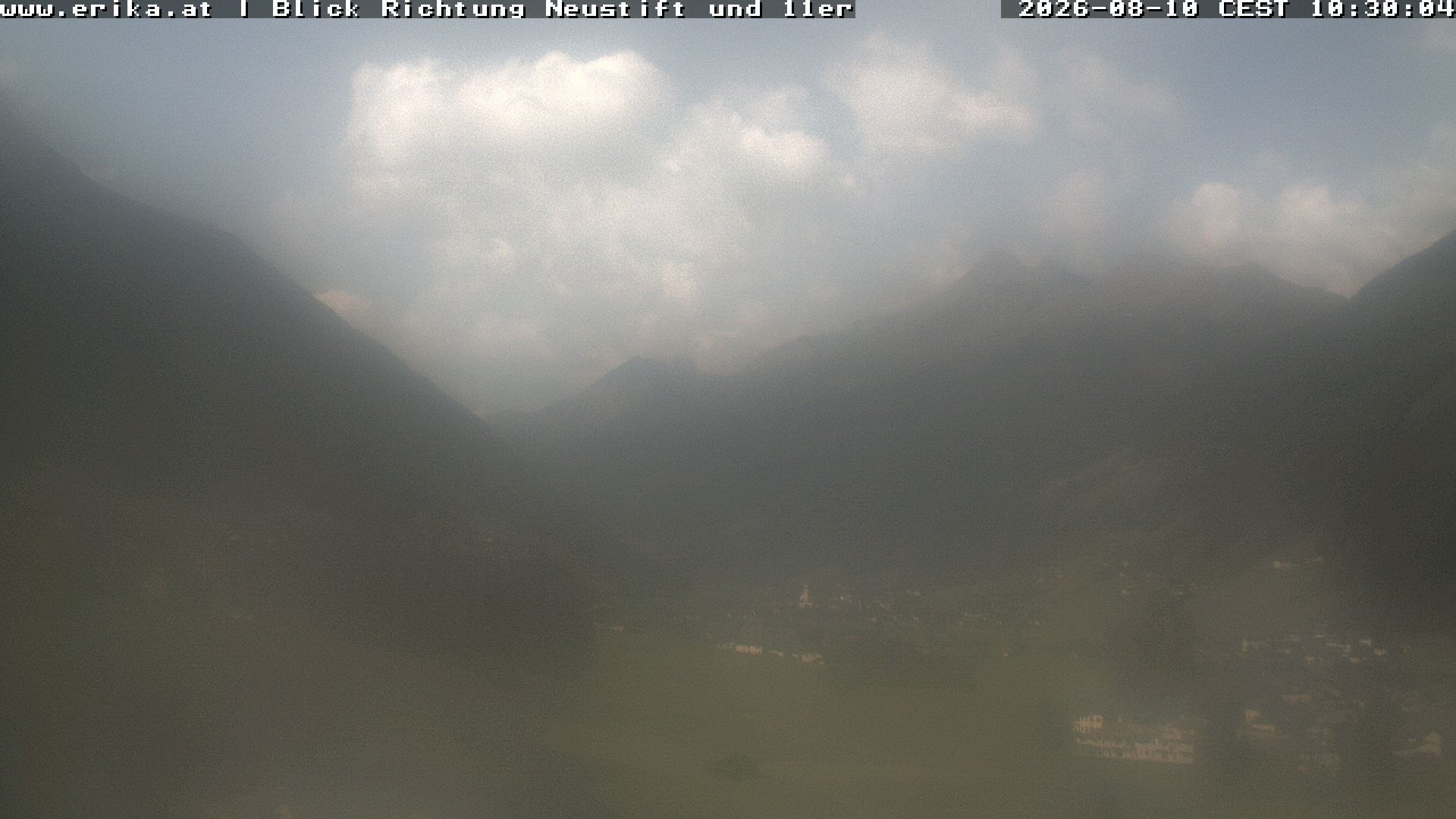 Archiv Foto Webcam Neustift: Blick vom Hotel Erika