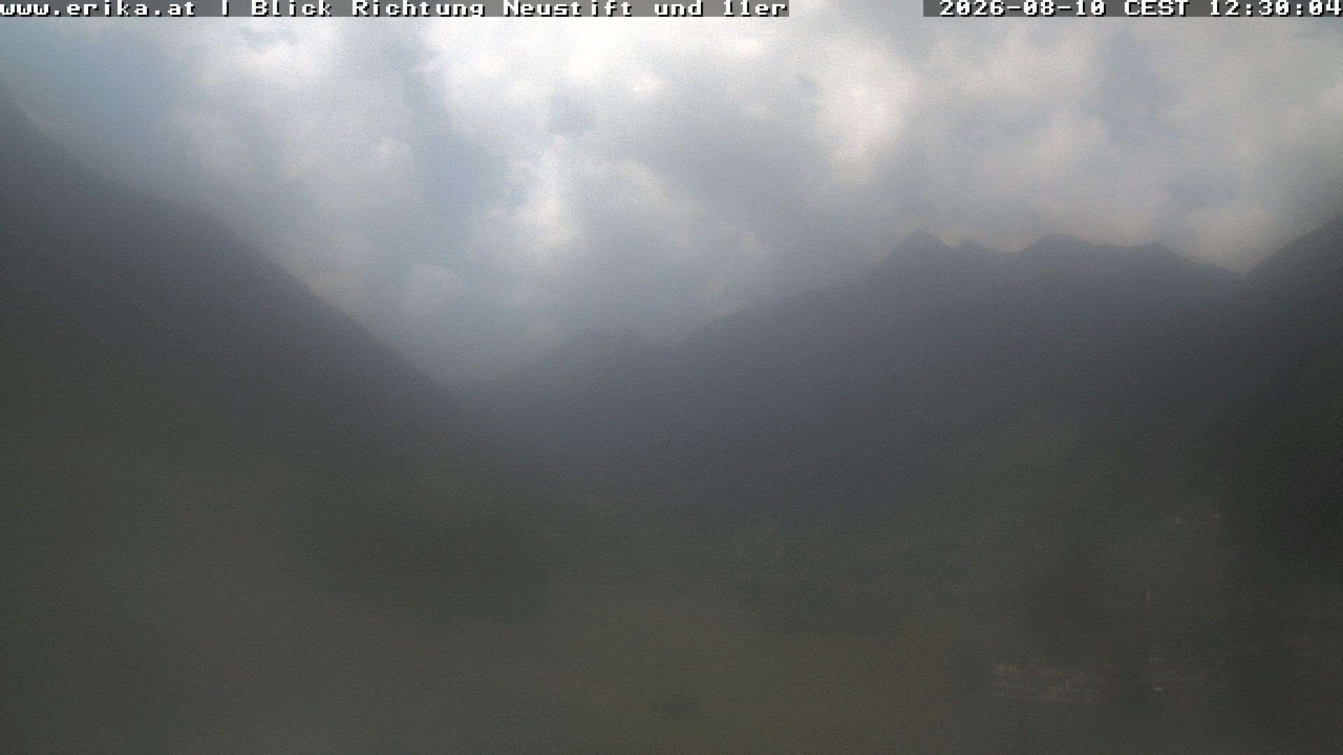Archiv Foto Webcam Neustift: Blick vom Hotel Erika