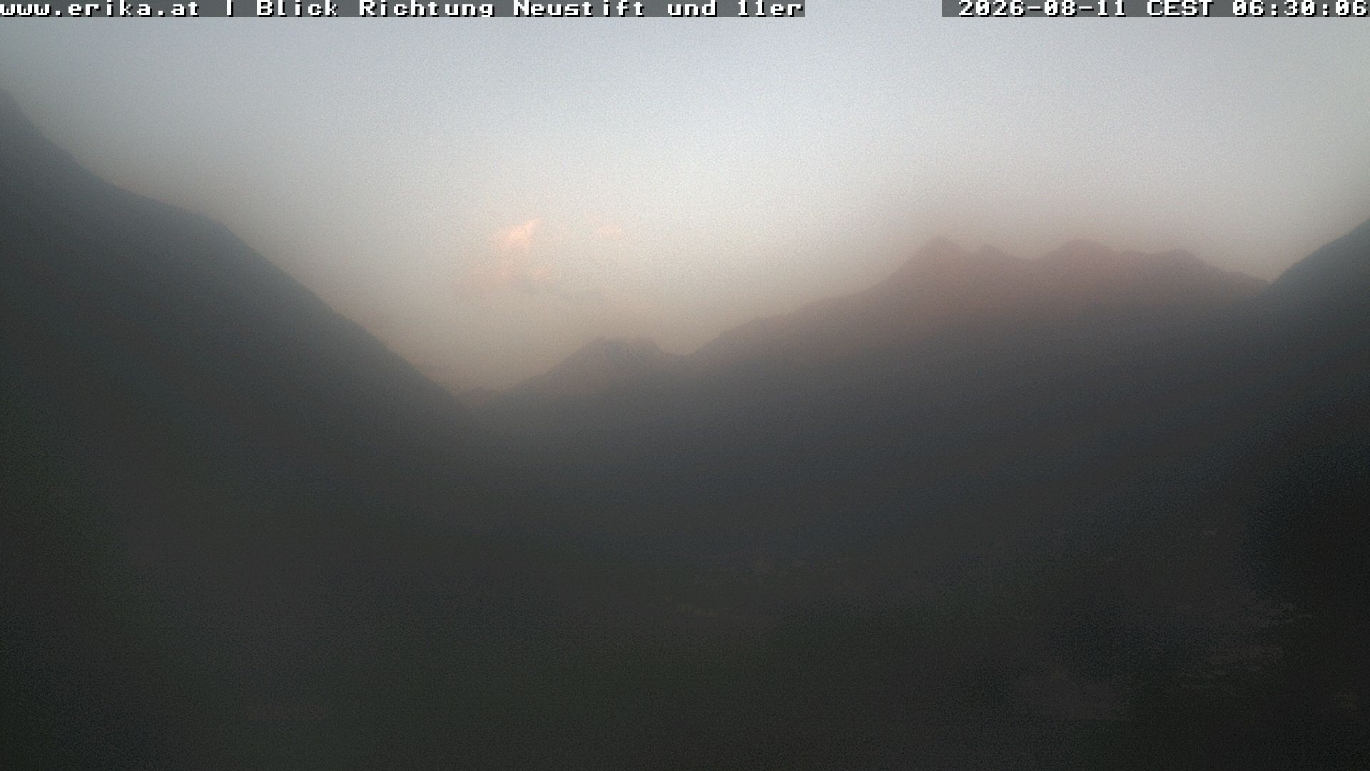 Archiv Foto Webcam Neustift: Blick vom Hotel Erika