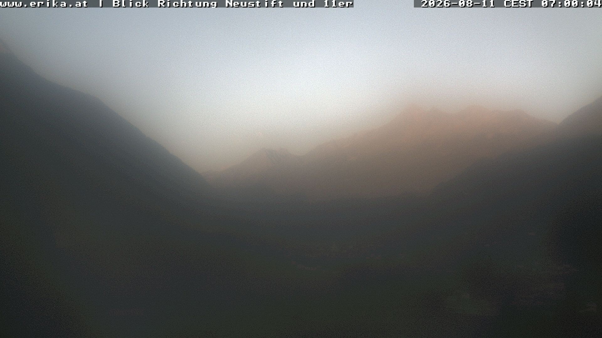 Archiv Foto Webcam Neustift: Blick vom Hotel Erika