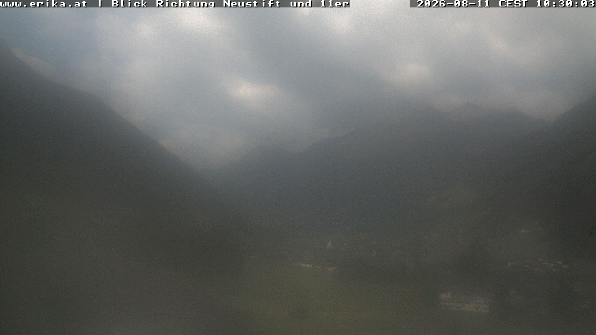 Archiv Foto Webcam Neustift: Blick vom Hotel Erika