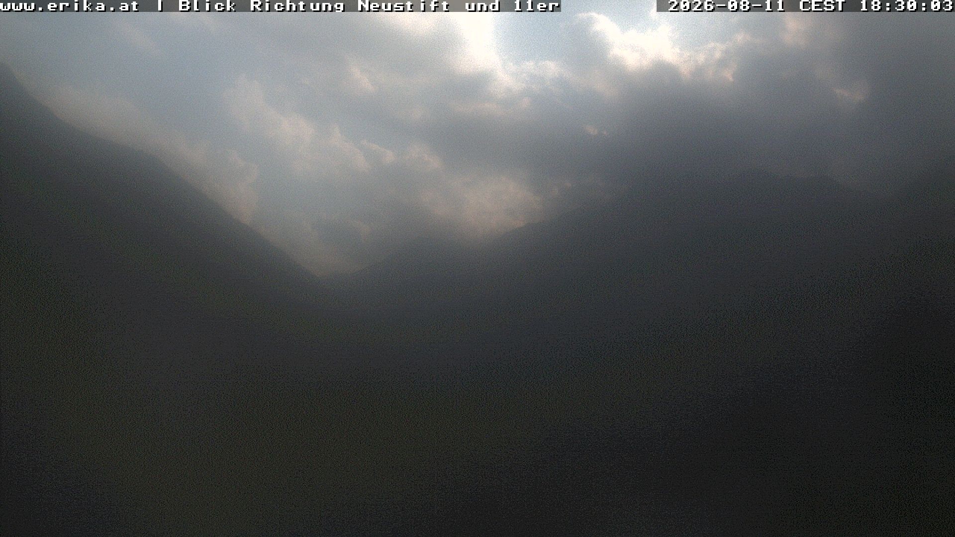 Archiv Foto Webcam Neustift: Blick vom Hotel Erika