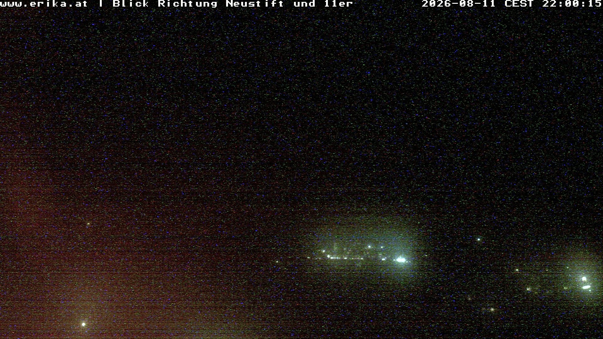 Archiv Foto Webcam Neustift: Blick vom Hotel Erika
