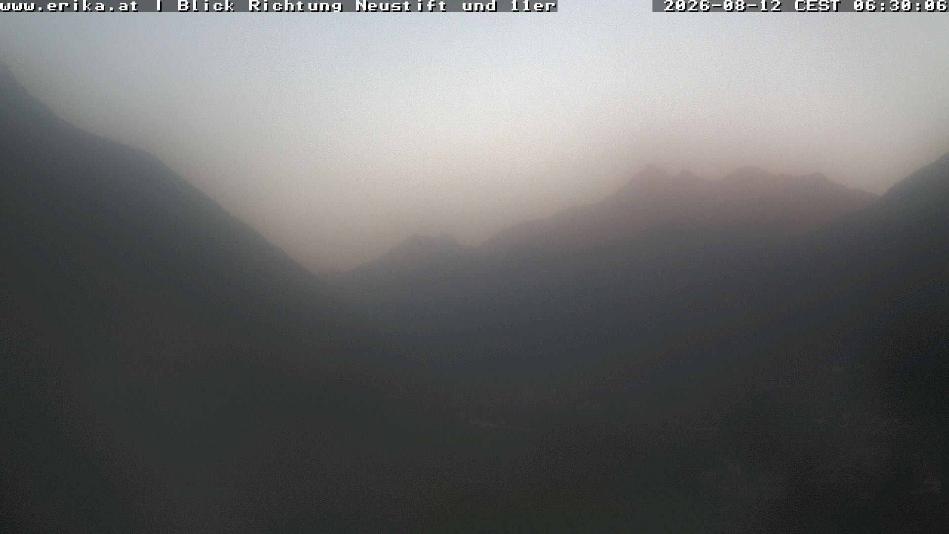 Archiv Foto Webcam Neustift: Blick vom Hotel Erika