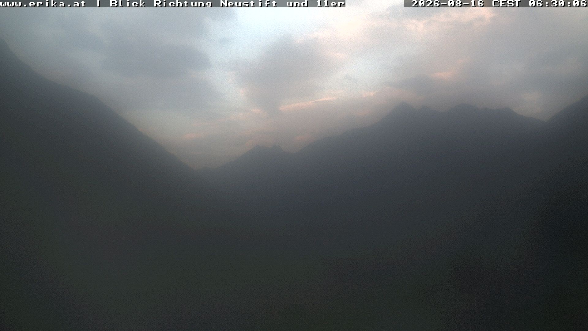 Archiv Foto Webcam Neustift: Blick vom Hotel Erika
