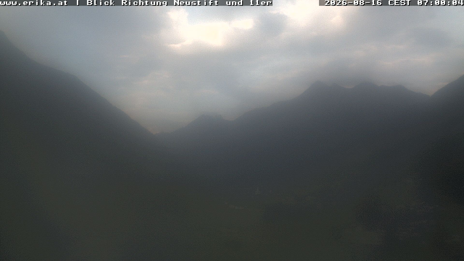Archiv Foto Webcam Neustift: Blick vom Hotel Erika
