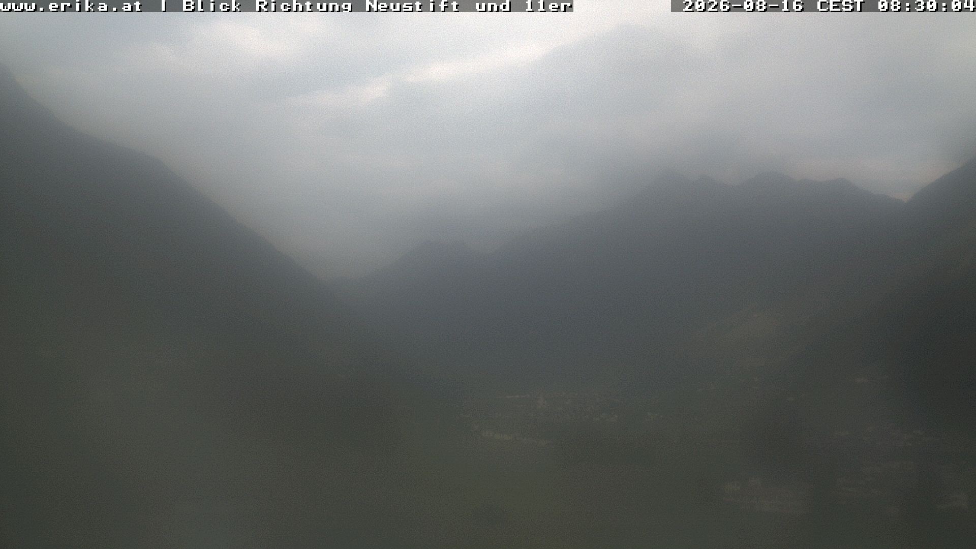 Archiv Foto Webcam Neustift: Blick vom Hotel Erika