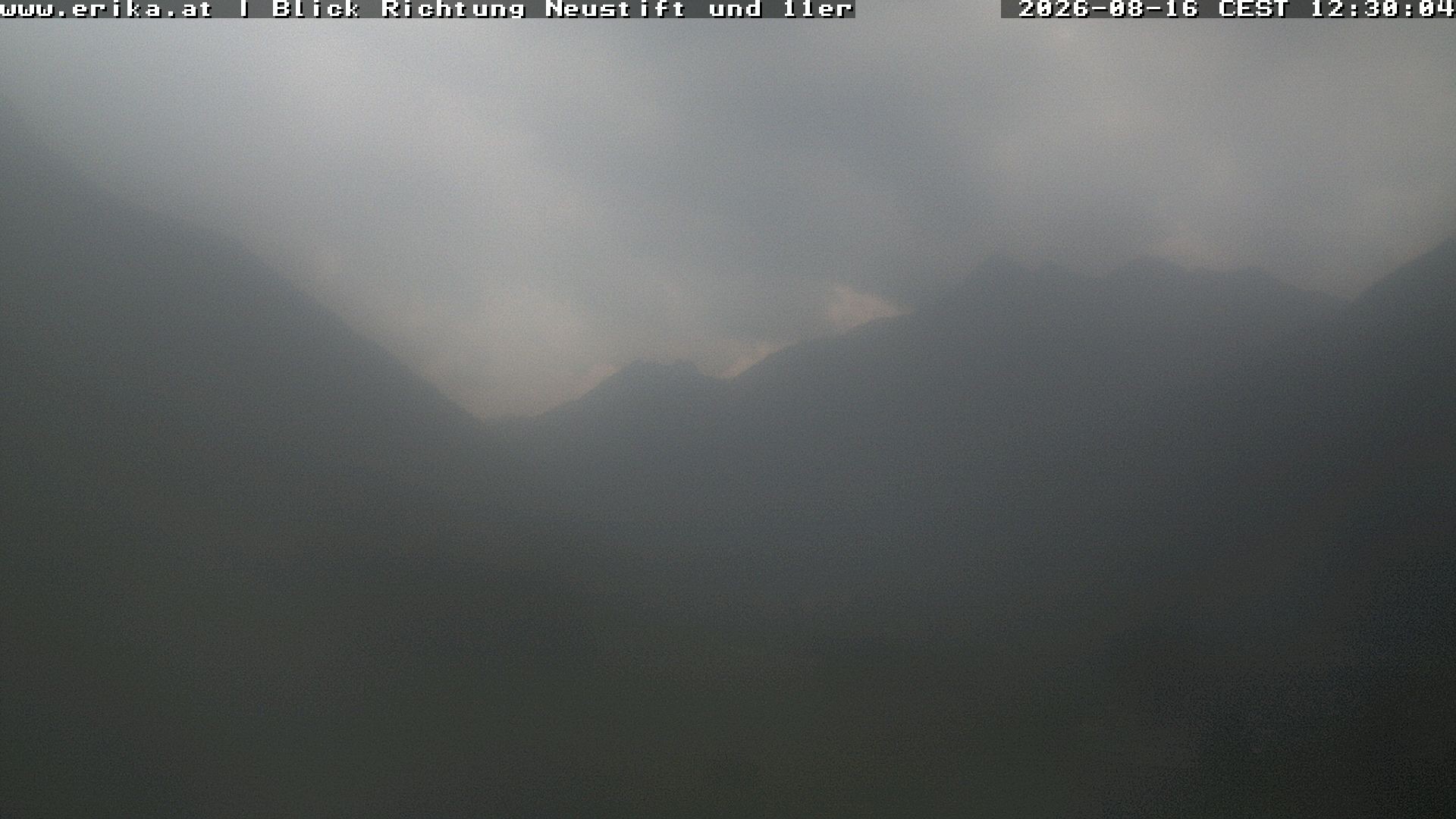 Archiv Foto Webcam Neustift: Blick vom Hotel Erika