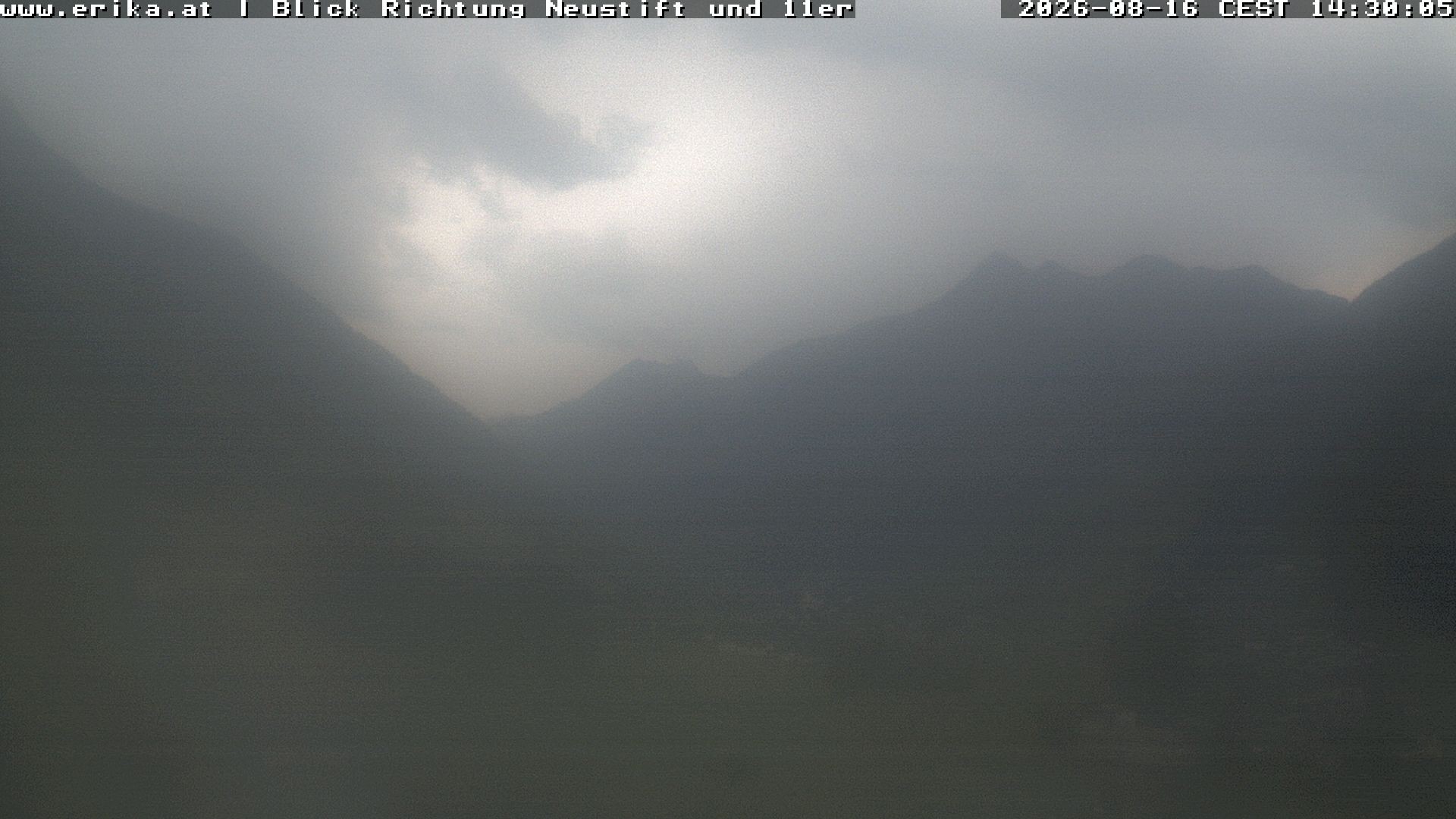 Archiv Foto Webcam Neustift: Blick vom Hotel Erika