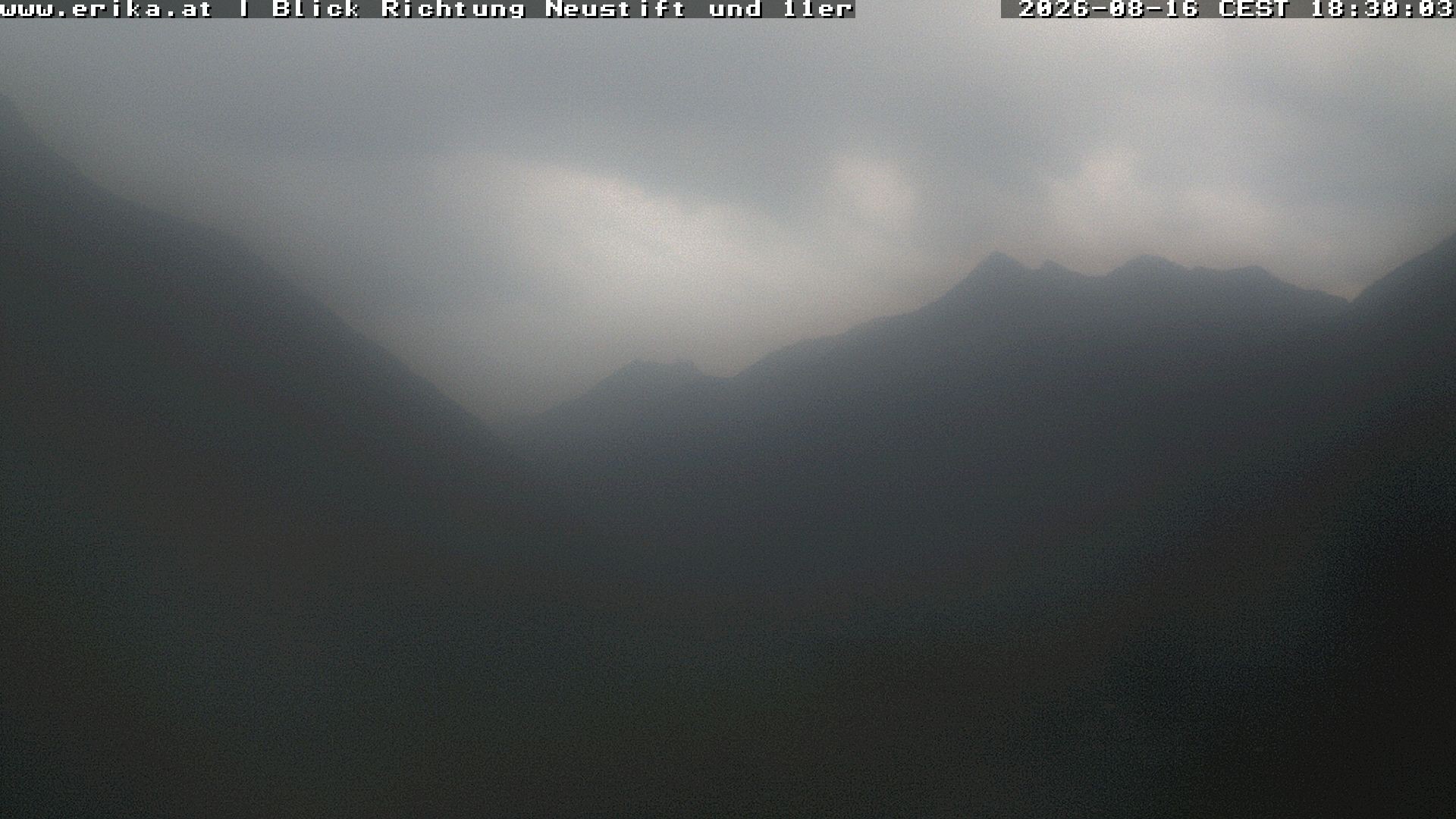 Archiv Foto Webcam Neustift: Blick vom Hotel Erika