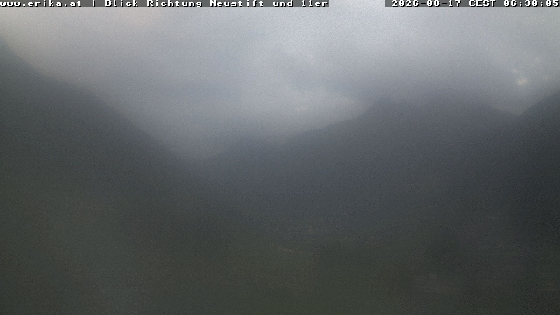 Archiv Foto Webcam Neustift: Blick vom Hotel Erika