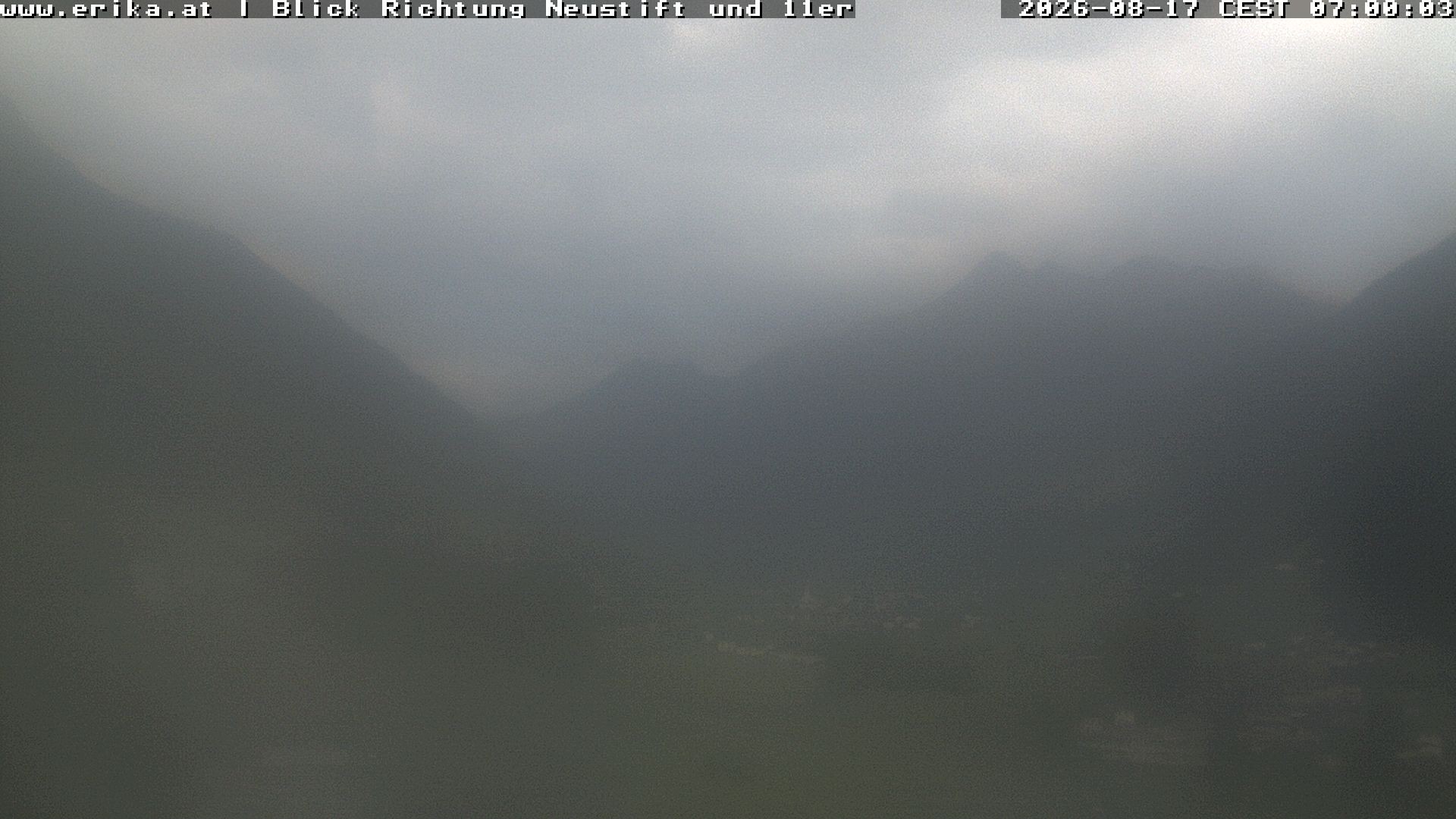 Archiv Foto Webcam Neustift: Blick vom Hotel Erika