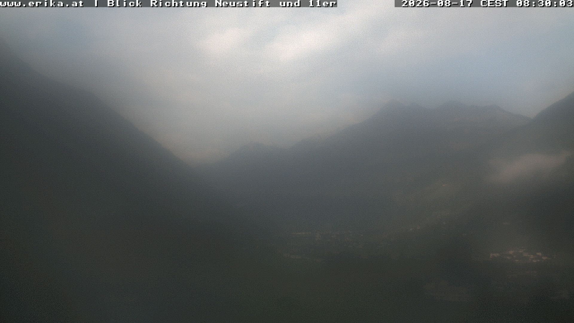 Archiv Foto Webcam Neustift: Blick vom Hotel Erika