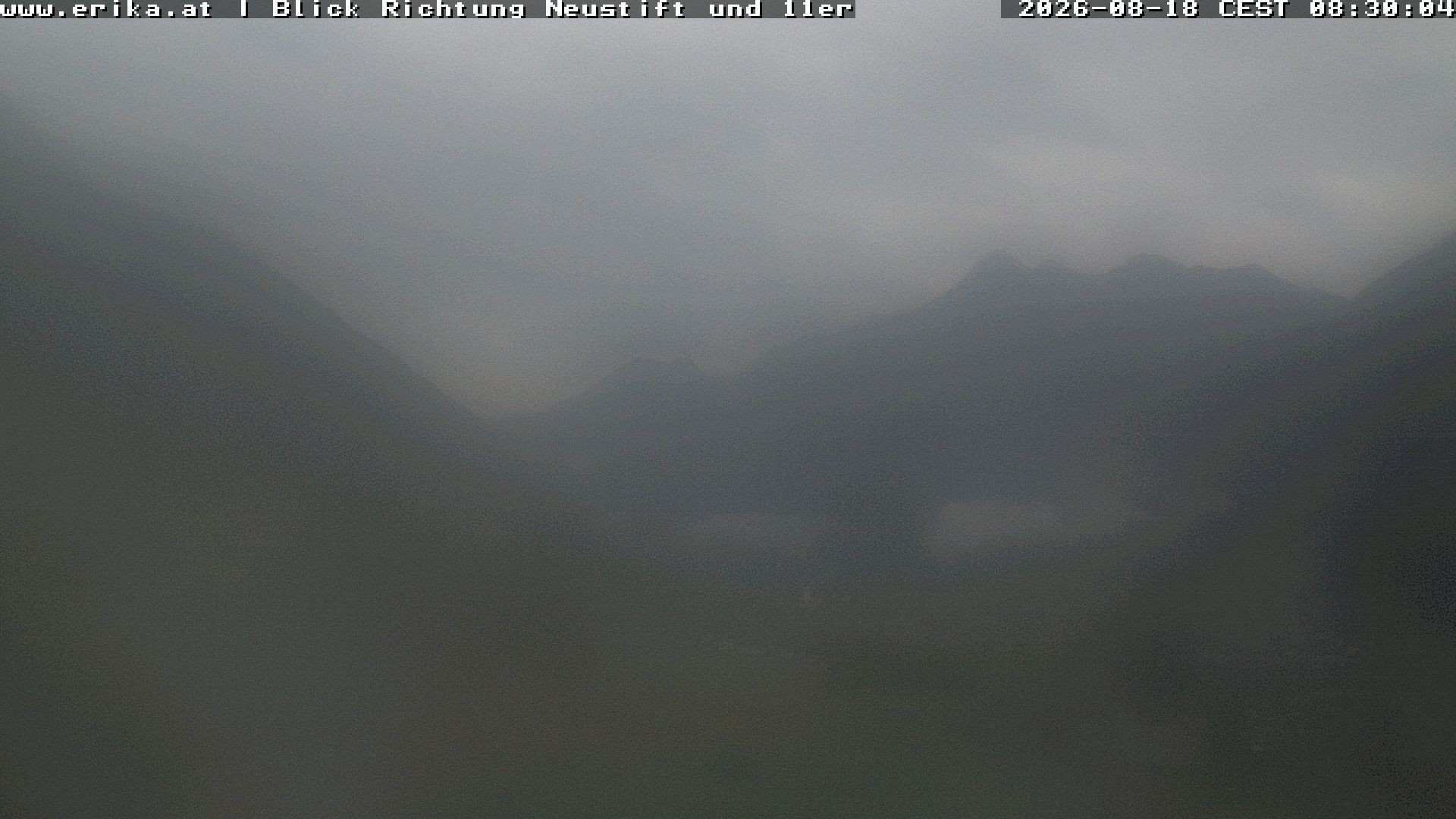 Archived image Webcam Neustift: View of the Stubai Glacier