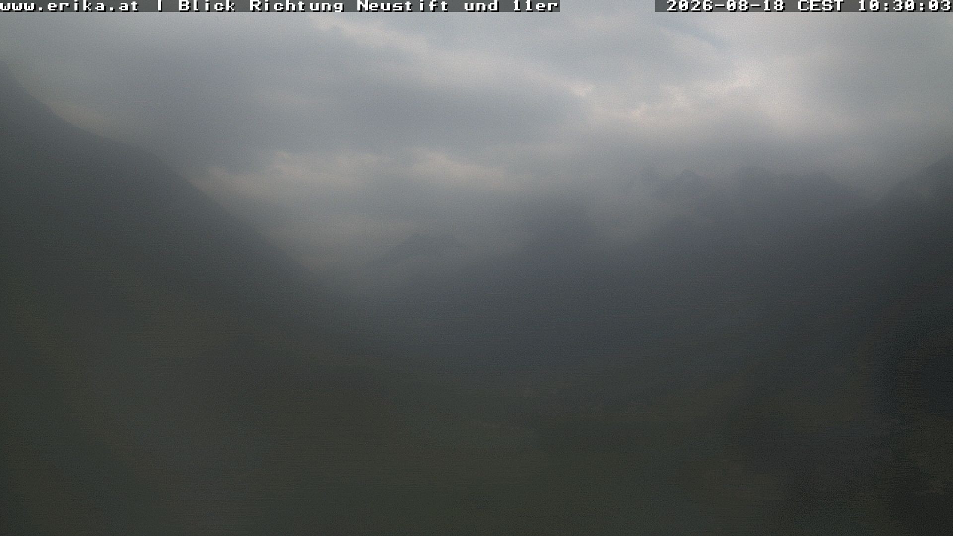 Archiv Foto Webcam Neustift: Blick vom Hotel Erika
